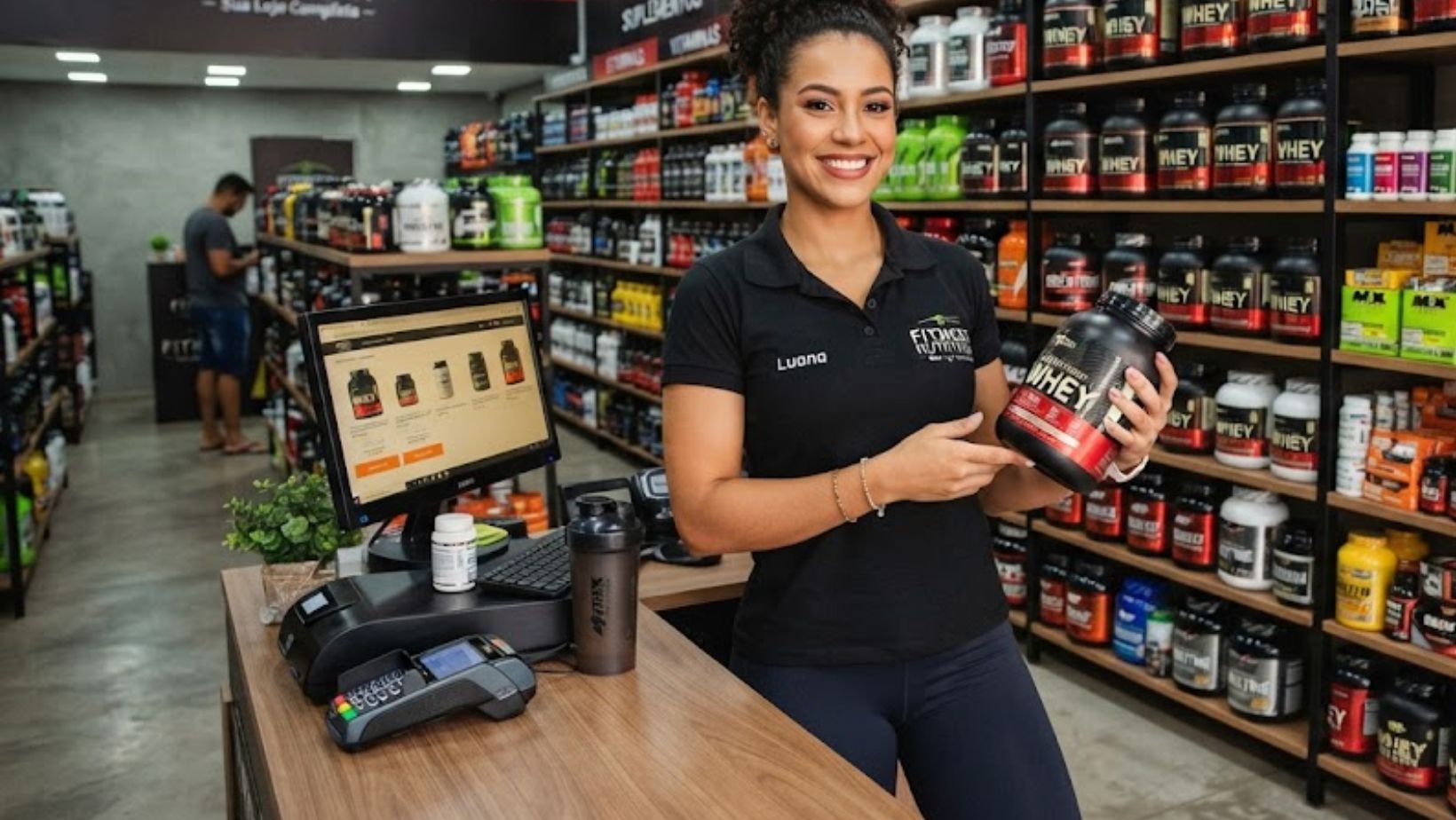 LOJA FITNESS CONTRATA ATENDENTE