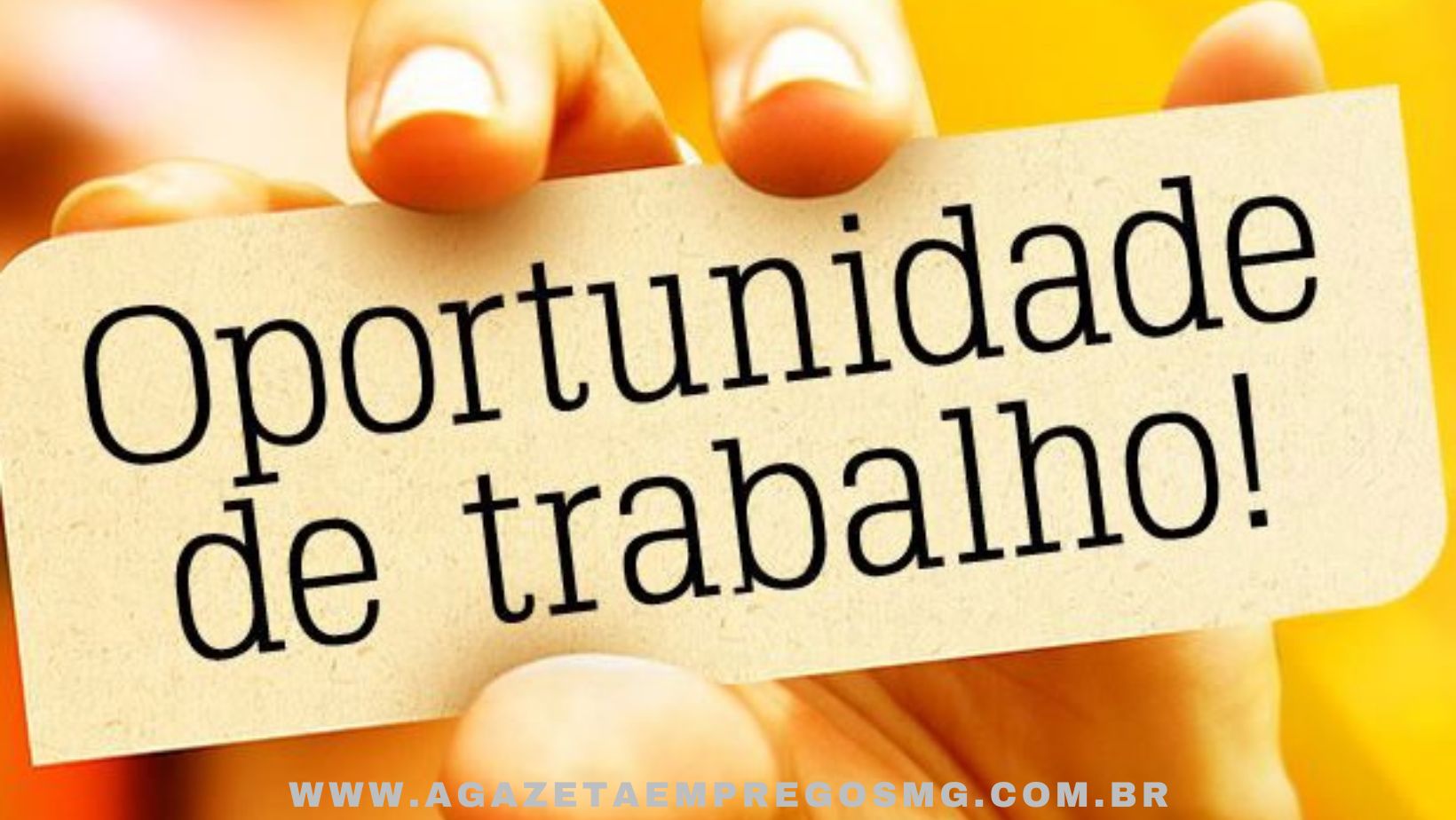 OPORTUNIDADES ABERTAS PARA PRIMEIRO EMPREGO