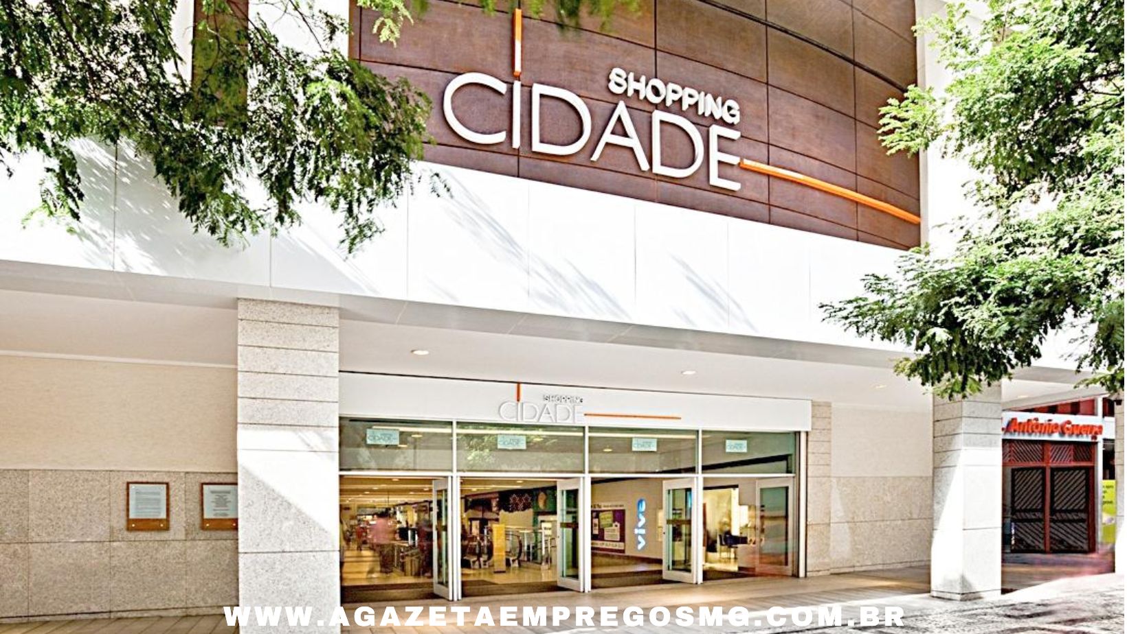 VAGAS DE EMPREGO PARA VÁRIAS LOJAS NO SHOPPING CIDADE